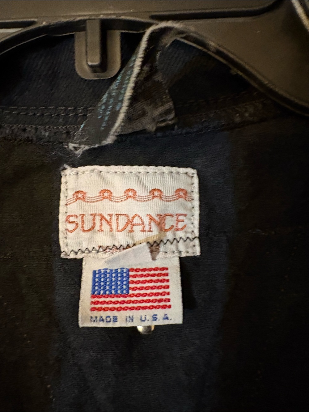 Sundance X Moxie Jacket Women M Black Southwest Spirit Bear Suede Art Vintage - Picture 6 of 9